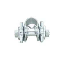 VINTAGE SCHWINN BICYCLE SADDLE SINGLE SEAT RAIL CLAMP 7/8" BIKE SEATPOST CHROME