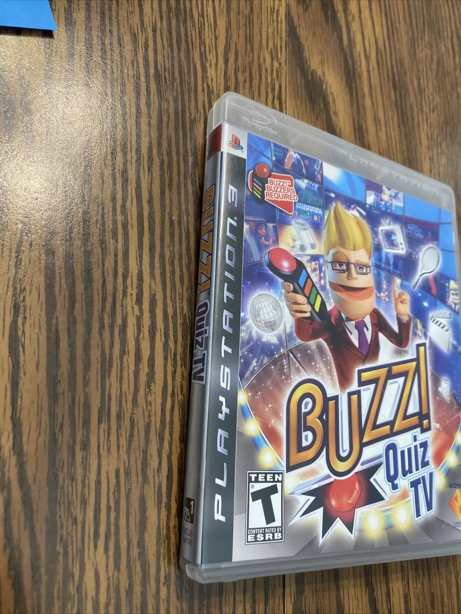 Buzz! Quiz TV Used PS3 Games For Sale Retro Video Game Store