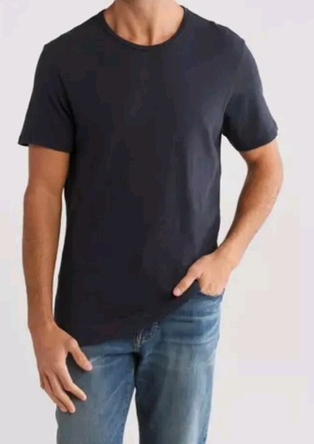 Camiseta pulóver de algodón con hueso de trapo cuello redondo manga corta negra adulto pequeña @M6