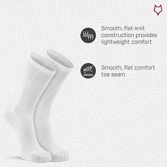 "Fox River Wick Dry Coolmax Liner Sock Large White "
