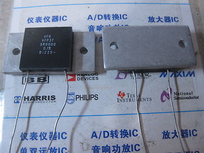 1x VFP3 5R0000 0.1% Vishay High Precision Current Sensing Resistors with