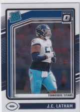 2024 Panini Donruss Optic - Rated Rookie J.C. Latham #234 (RC)