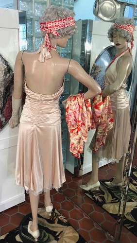 Roaring 20s Complete Set Dress, Multi Jacket, Necklace, FLAPPER GATSBY Event S/M - 第 9/9 張圖片