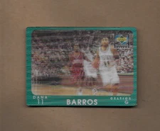 1997-98 Upper Deck Diamond Vision Dana Barros Motion Card #2 Boston Celtics NM