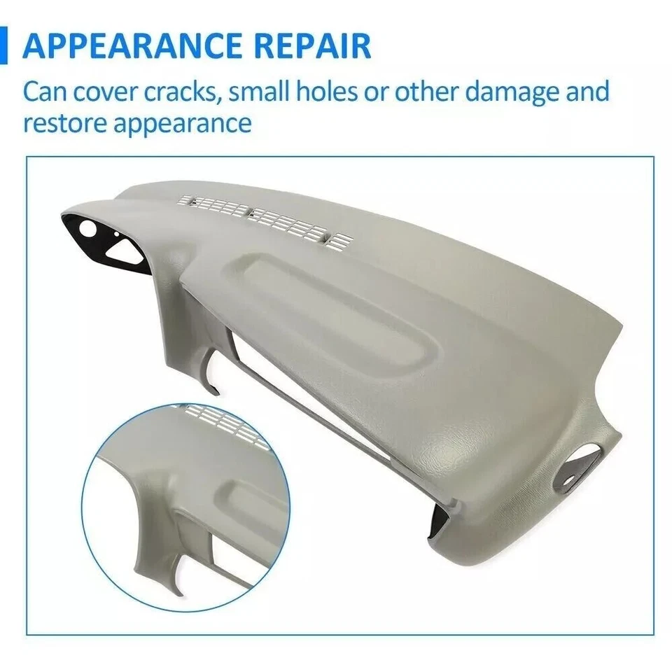 NEW Molded Dash Cover Cap For 1997 97-99 00 GMC SUVs & Trucks in Medium Grey - Image 4 of 4