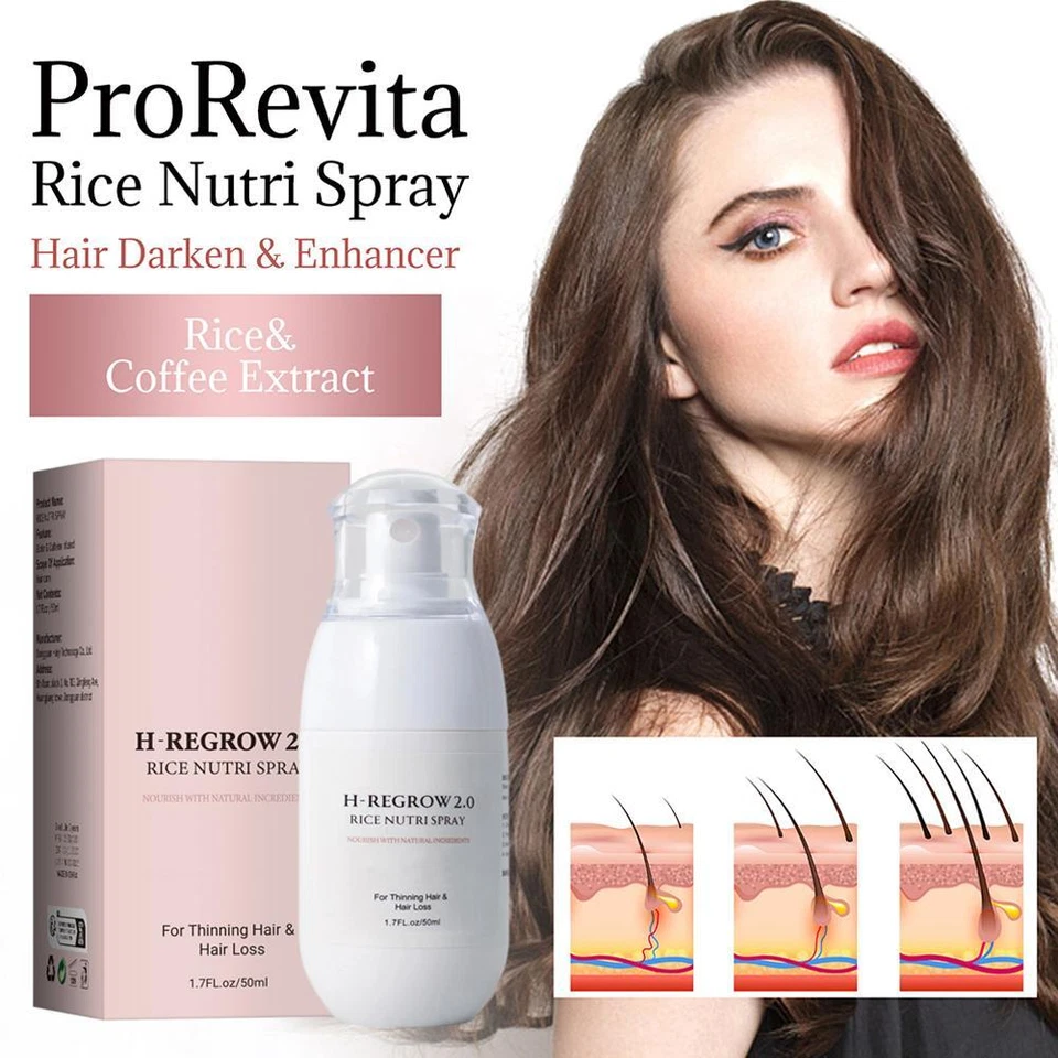 Zephta H-Regrow -2.0 Zephta Haarwachstum Prorevita Rice Nutri Spray Neu I n J9C2 - Bild 2 von 4