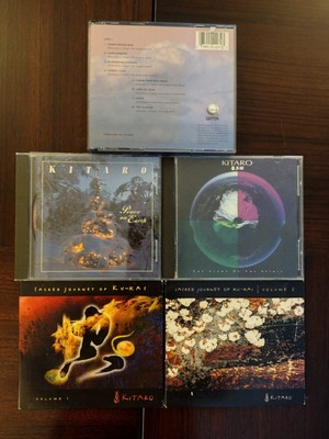 Kitaro 5 CD Lot