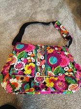 New With Tag Vera Bradley Messenger Baby Bag VA VA BLOOM
