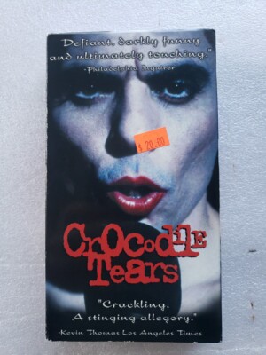 Crocodile Tears VHS 1997 Video Tape CQC Culture Q Connection OOP HTF Rare!