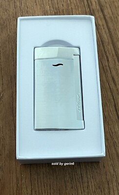 S.T. Dupont Slim 7 Lighter Brushed Chrome, 027701 (27701), New In