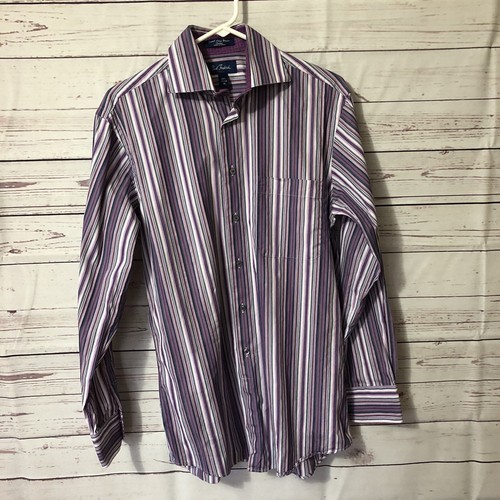 Paul Fredrick Men Shirt Sz M Long 