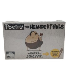 Poetry For Neanderthals a Word Game by Exploding Kittens New with a Shrink Wrap 