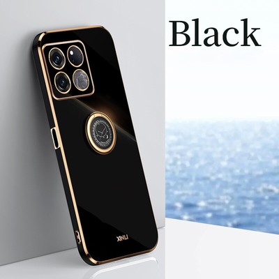 Hülle Für OnePlus 11 10 9 Pro 9R 10T ACE 2 Plating Ring Holder TPU Schutz Tasche