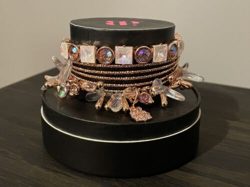 Bomb Party Bracelet Stack Golden Holiday Set of Four NIB