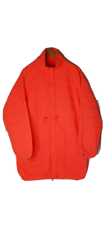 NWT $198 Free People FP Movement Perri Packable Puffer Jacket Sz XS Orange Coat - Image 3 of 4