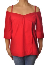 Ottod’ame - Shirts-Blouses - Woman - Red - 4955113F183818