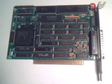 Novell 810-000205-001 Network NIC Card 8-bit ISA vintage AMD N80188 CPU