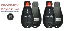 X2 KEYLESS GO PROXIMITY Dodge Charger Challenger 2008 - 2014 Fobik Key IYZ-C01C