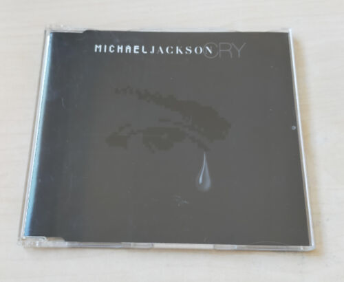 MICHAEL JACKSON Cry CD Single 2001 3trk - Afbeelding 1 van 2