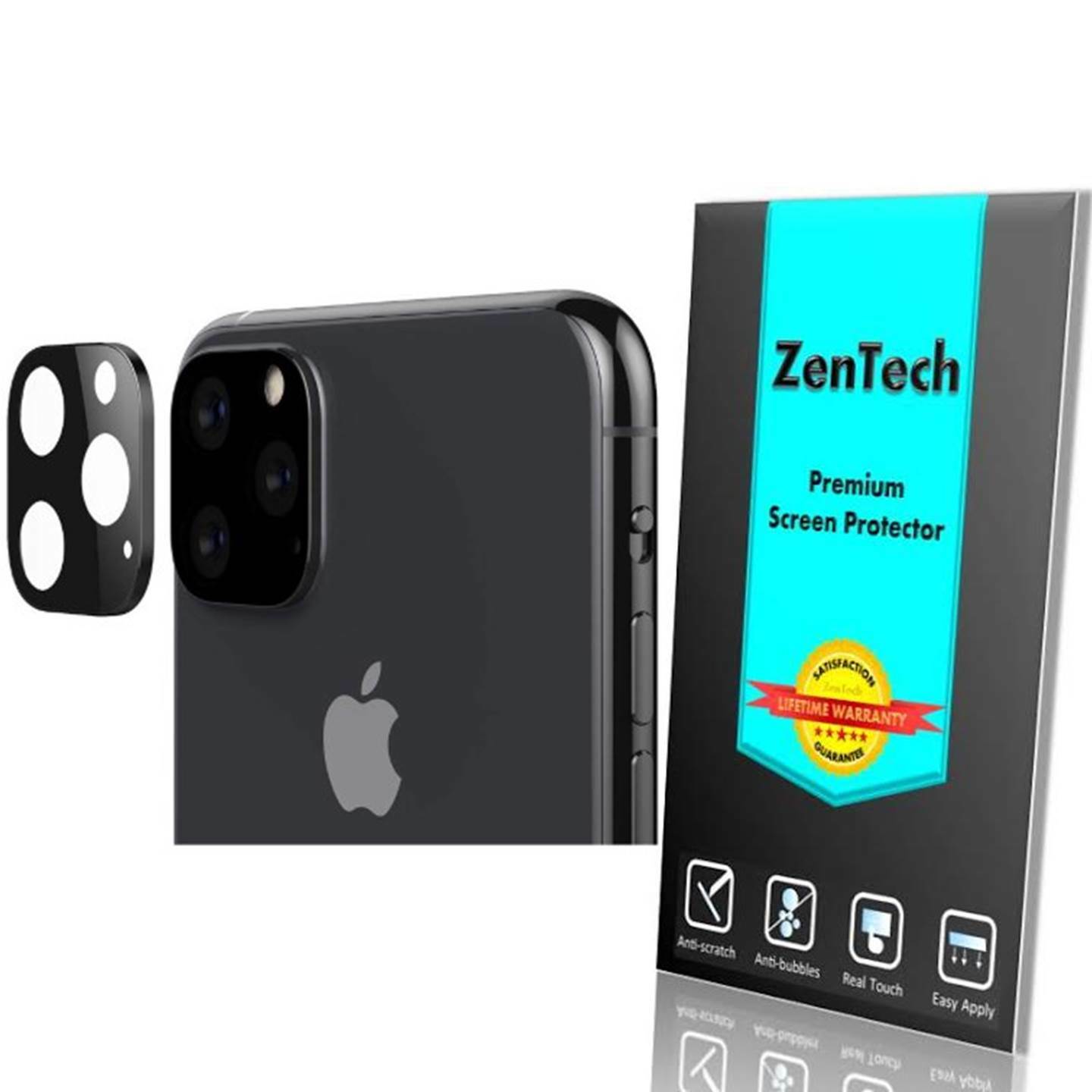 Tempered Glass Screen Protector For Rear Camera Lens of iPhone 11 /11 Pro / Max