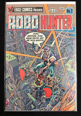 Robo-Hunter #2 (1984) 2000 AD Comic Sci-Fi Series B&B