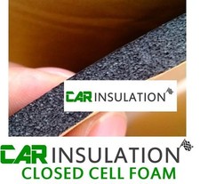 8 Pro Large Closed Cell Foam Sheets Car Sound Proofing Deadening Insulation 8mm