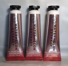 NEW Lot Of 3 Bath Body Works WATERMELON EXTRACT Gel Hand Cream - Ships Free