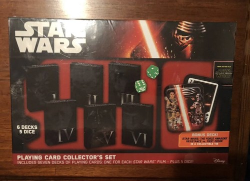 Star Wars Playing Card Collector's Set 