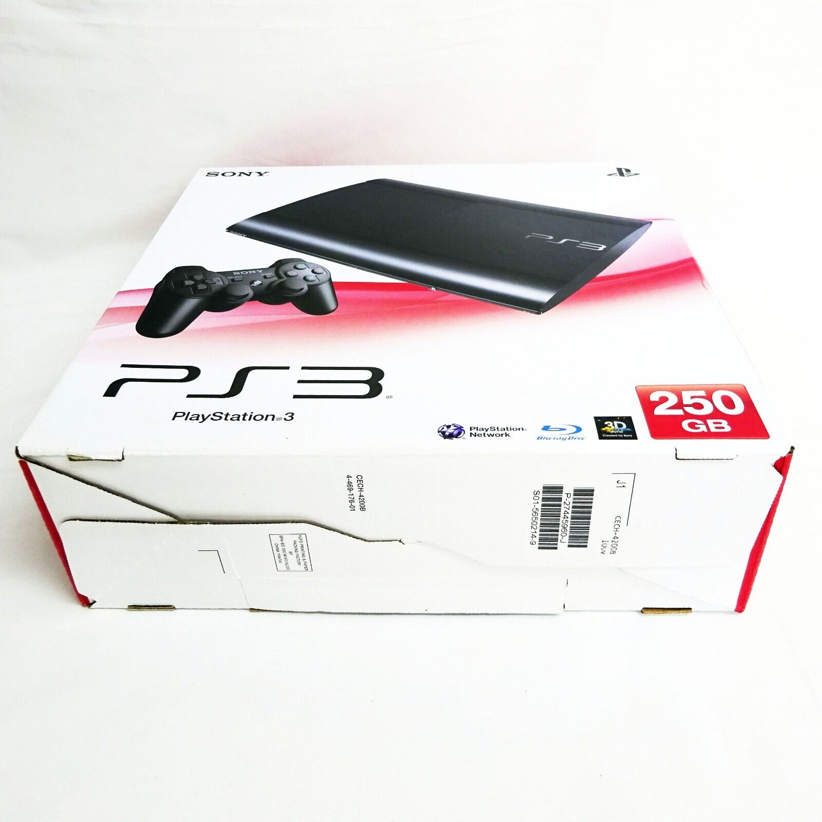 SONY PS3 PlayStation 3 250GB Black CECH-4200B Console Japan BRAND NEW