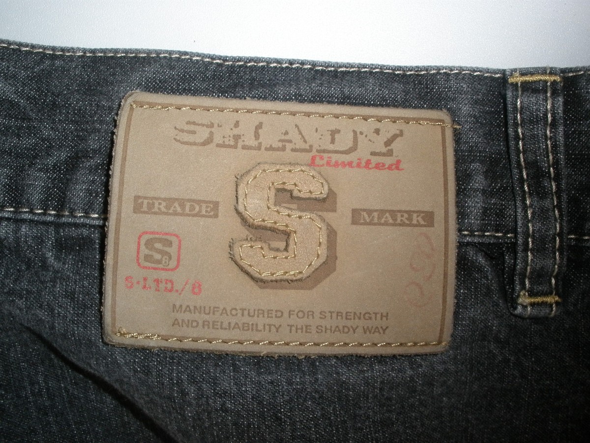 SHADY LIMITED EMINEM JEANS SLIM SHADY SIZE US 38 X 33 RARE SHADY LIMITED EMINEM JEANS SLIM SHADY SIZE US 38 X 33 RARE