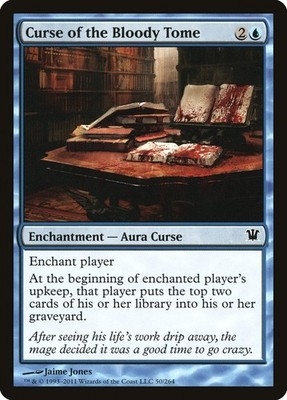 4x Curse of the Bloody Tome - LP - Innistrad Block - SPARROW MAGIC