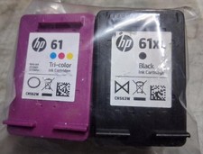 Set Genuine HP 61XL Black  61 Color Inkjet Cartridges Seal Intact NO BOX NO BAG