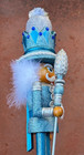 kurt s. adler 18 1/2" TALL HOLLYWOOD SPARKLING BLUE NUTCRACKER by HOLLY ADLER — photo 9