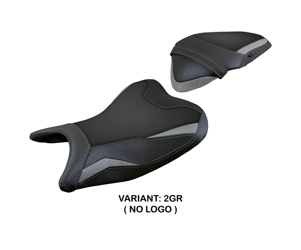 Seat saddle cover Abrantes Gray GR Tpz compatible for KAWASAKI Z 250 2019 > 2020