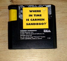 Thumbnail of ebay&reg; auction 306970115438 | WO IN TIME IST CARMEN SANDIEGO? - SEGA MEGA DRIVE - NUR SPIEL