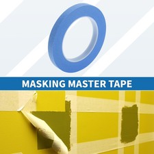 Masking Tape, 0.5 Inches x 32.8 Yards Paint Painters Tape Blue, 1 Pc