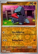 Nosepass 107/197 | Obsidian Flames | Common | NM Reverse Holo Pokémon Card