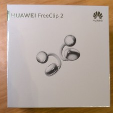 FreeClip 2 WHITE Clip-on Open Earphone HD Call Touch Control Earbuds New
