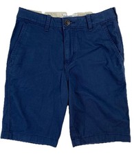 Abercrombie kids boys blue classic short adjustable waist, size 13/14 NWT
