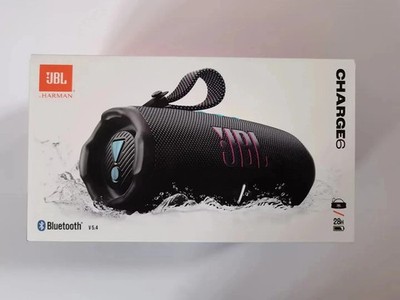JBL Charge 6 Portable Waterproof Bluetooth Speaker with Carrying Strap Blue