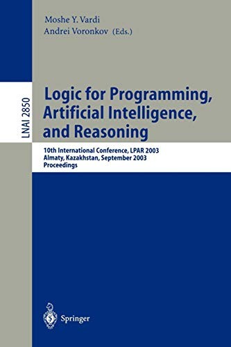 Springer Logic For Programming, Artificial Intelligence, And Reasoning - Image 2