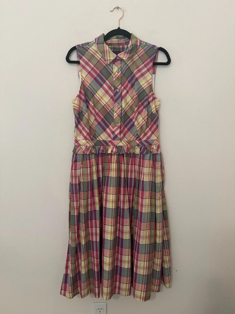 Women's Plaid Overall Dress for sale - eBay
