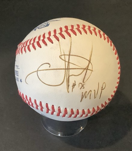Oscar Taveras "MVP" Signed Rawlings Texas League ASG Baseball PSA DNA Autograph