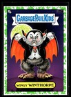 Front of 2022 Topps Garbage Pail Kids: Book Worms #25a Wingy Winthorpe Booger Green