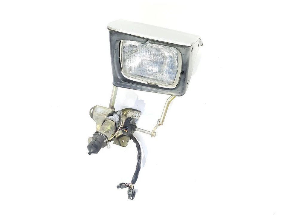 Faro izquierdo plateado con motor 89 Starion 1984 1989 Conquest Chrysler 1983 fabricante de equipos originales Foto 2 de 4