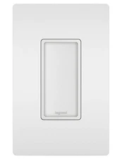 Legrand Radiant NTLFULLWPW Full Adjustable LED Night Light Outlet and Screwle...