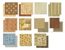 Graphic 45 Playtimes Past Collection 12 x 12 Cardstock PICK Toys Games Rhymes 