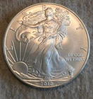 2010 1 Oz Silver American Eagle BU