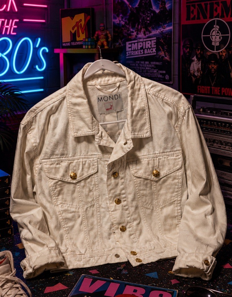Vtg Mondi 80’s Denim Jacket Medium