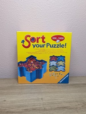 Ravensburger Sort your Puzzle Stackable Sorting Trays Jigsaw 300-1000 pc SEALED